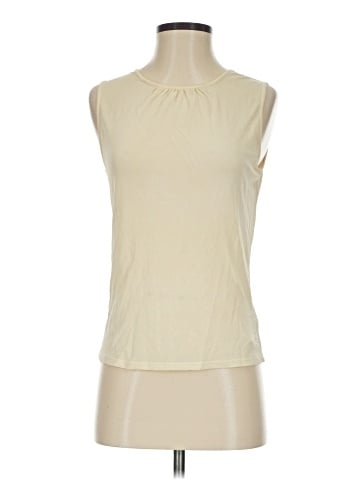 Anne Klein Sleeveless Silk Top (view 1)
