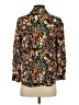 Chenault Floral Black 3/4 Sleeve Blouse Size XS - photo 2