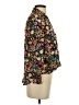 Chenault Floral Black 3/4 Sleeve Blouse Size XS - photo 4