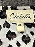 Cleobella Animal Print Ivory Long Sleeve Blouse Size XS - photo 7