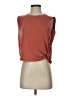 Athleta Brown Sleeveless T-Shirt Size XS - photo 1