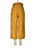 Go Colors! Yellow Casual Pants Size M - photo 2