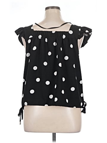 Scoop Short Sleeve Blouse (view 2)