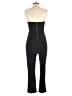 Express Solid Black Jumpsuit Size 8 - photo 2