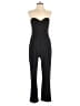 Express Solid Black Jumpsuit Size 8 - photo 1
