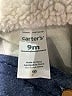 Carter's Blue Long Sleeve Onesie 6-9 MO / 9 MO - photo 3