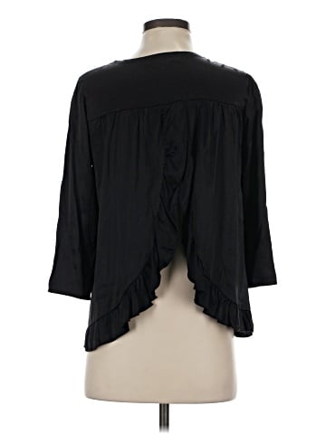 Alisha Levine 3/4 Sleeve Silk Top (view 2)