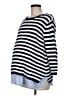 Seraphine Stripes Blue Pullover Sweater Size Med Maternity - photo 1