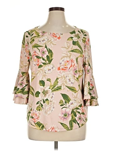 Context 3/4 Sleeve Blouse (view 1)