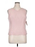 Kasper 100% Polyester Pink Sleeveless Top Size 16 - photo 1