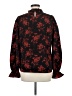 Shein 100% Polyester Red Long Sleeve Blouse Size 6 - photo 2