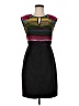 Alyx Limited 100% Polyester Color Block Black Cocktail Dress Size 6 - photo 1