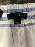 J.Crew 100% Linen Stripes Blue Linen Pants Size S (tall) - photo 7