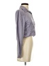 Self Esteem 100% Polyester Gray Long Sleeve Blouse Size S - photo 4
