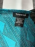 Torrid 100% Polyester Teal Short Sleeve Top Size 2X Plus (2) - photo 7