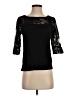Tiny 100% Rayon Black 3/4 Sleeve T-Shirt Size XS - photo 1