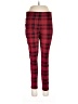 MeMoi Plaid Red Casual Pants Size L - photo 1