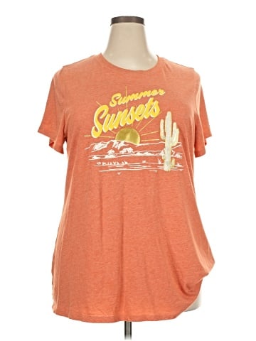 Lane Bryant Short Sleeve T-Shirt (view 1)