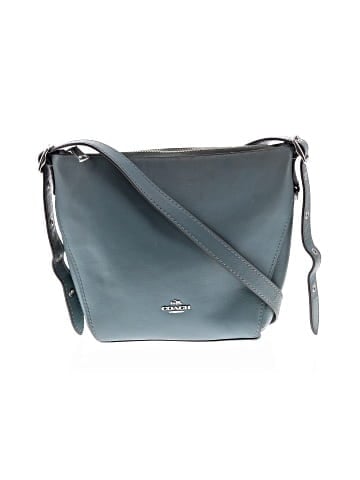 Coach Leather Crossbody Bag - front