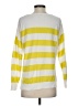 Elliott Lauren 100% Cotton Stripes Yellow Pullover Sweater Size S - photo 2