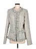 Assorted Brands 100% Polyester Tweed Gray Jacket Size 8 - photo 1