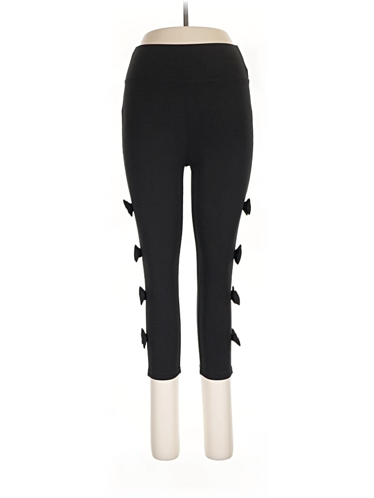 Pre-owned Pop Fit Active Pants In Black