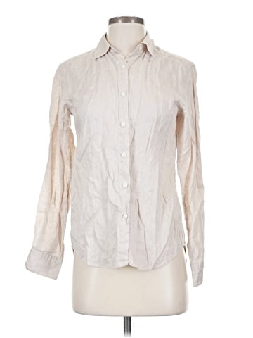 Uniqlo Long Sleeve Button-Down Shirt (view 1)