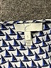 Joie Polka Dots Blue Long Sleeve Blouse Size S - photo 7