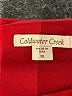 Coldwater Creek Red Cocktail Dress Size 10 - photo 7