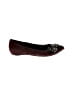 Vera Wang 100% Leather Burgundy Flats Size 7 1/2 - photo 1