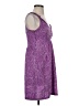 Athleta Paisley Purple Cocktail Dress Size 4 - photo 4