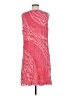 Chico's 100% Polyester Pink Casual Dress Size Med (1) - photo 2