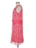 Chico's 100% Polyester Pink Casual Dress Size Med (1) - photo 5