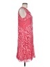 Chico's 100% Polyester Pink Casual Dress Size Med (1) - photo 4