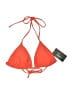 Assorted Brands Solid Orange Swimsuit Top Size M - photo 1