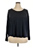 Athleta Black 3/4 Sleeve T-Shirt Size 2X - photo 1