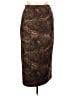 Briggs Animal Print Brown Casual Skirt Size 14 - photo 1