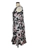 Perceptions Graphic Black Casual Dress Size 14 - photo 5