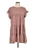 Assorted Brands 100% Polyester Burgundy Casual Dress Size L - photo 1