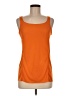 Sharon Young Orange Tank Top Size M - photo 1