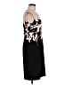 Connected Apparel Graphic Black Cocktail Dress Size 8 - photo 4