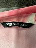 Zara Color Block Pink 3/4 Sleeve Blouse Size M - photo 7