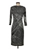 Anne Klein Tweed Gray Cocktail Dress Size 2 - photo 2