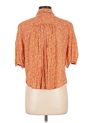 Free People Short Sleeve Blouse (view 2)