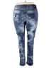 Apple Bottoms Print Blue Jeggings Size 22 - photo 2