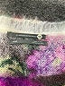 By Anthropologie Floral Purple Pullover Sweater Size XXS (petite) - photo 7