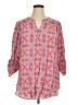 Fred David Pink Casual Dress Size 1X - photo 1