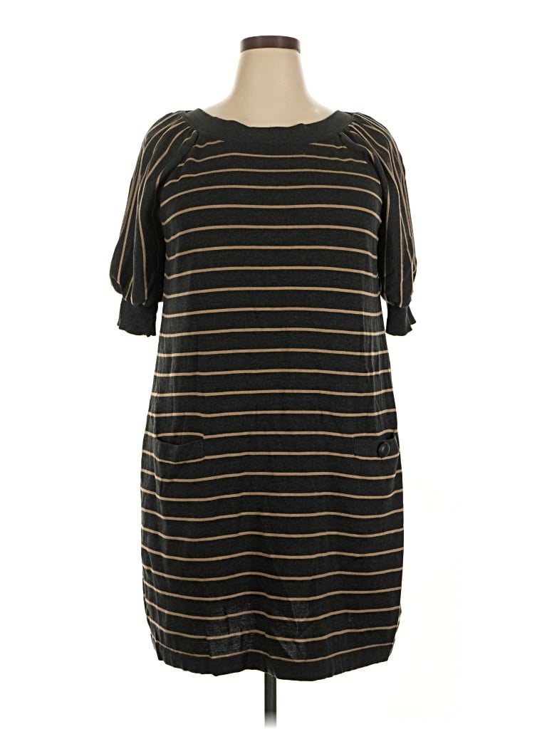 Pre-owned Dressbarn Casual Dress In Black