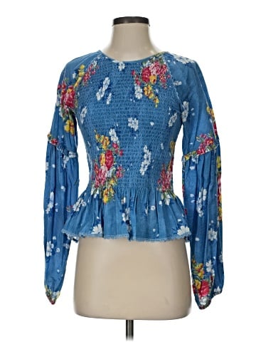 LoveShackFancy Long Sleeve Blouse (view 1)