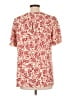 Cathy Red Short Sleeve Blouse Size L - photo 2